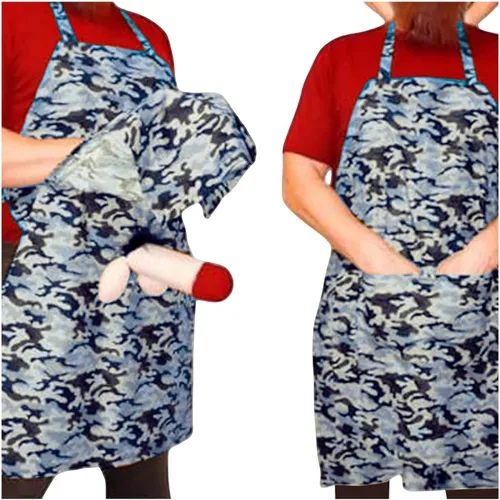 Vista 13 de El último delantal de regalo de broma, divertido delantal con sorpresa oculta, perfecto para fiestas de adultos, diversión de cocina y bromas