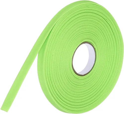Vista 292 de MECCANIXITY Cinta al bies de doble pliegue de 1/2 pulgada de poliéster continuo a granel para costura, costura, dobladillo, encuadernación y Beige