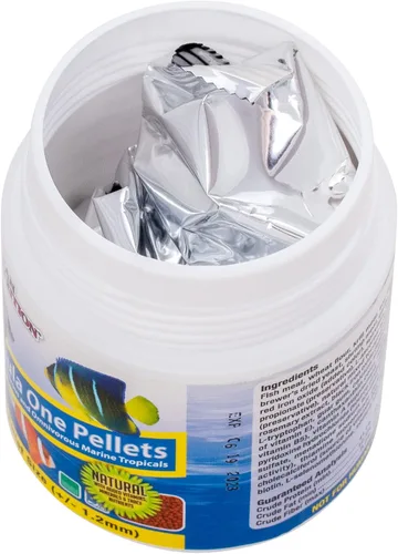 Vista 6 de Ocean Nutrition Formula One Pellets - Frasco de 3.5 onzas (3.53 oz), tamaño pequeño de pellets