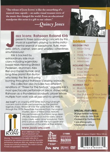 Vista 2 de Jazz Icons Rahsaan Roland Kirk - Live in '63 and 67
