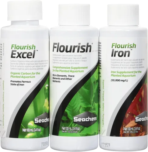 Vista 4 de Seachem Plant Pack Fundementals (caja de 3 artículos diferentes de 3.4 fl oz)