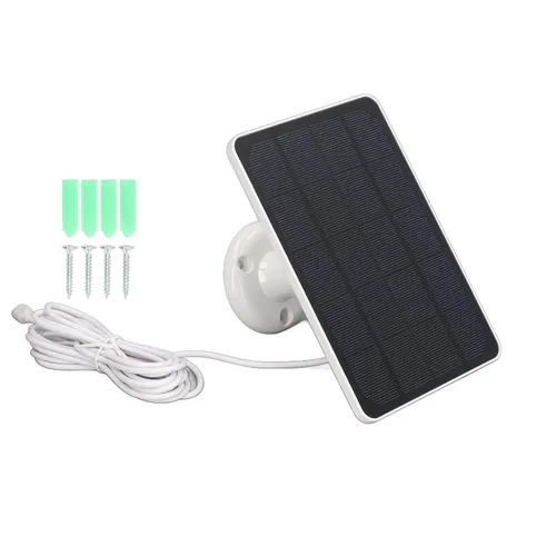 Vista 10 de Kit de panel solar de 10 W con cargador micro USB cargador solar portátil de alta eficiencia para acampar al aire libre RV energía de emergencia