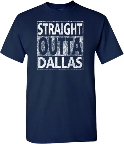 Vista 10 de Xtreme Apparrel Camiseta de hombre Straight Outta para aficionados al fútbol