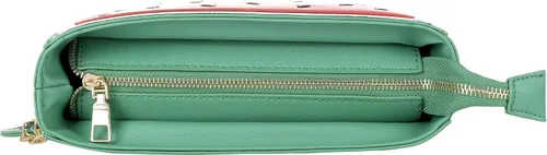 Vista 5 de QZUnique Bolso cruzado de la forma de la comida Bolso del cuerpo de la PU del bolso de la historieta del helado del bolso del bolso del bolso