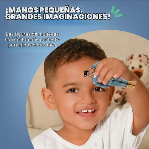 Vista 7 de Juego de 2 unidades, muñecos de profesionales