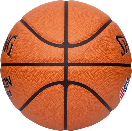 Vista 3 de Spalding Precision TF-1000 AAU Official Game Ball, Indoor Basketball