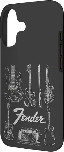 Vista 2 de Fender Carcasa de Guitars Line Art para iPhone 17