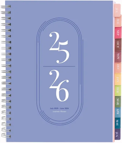 Vista 15 de Rileys - Agenda académica 2026-2027, agenda diaria, semanal y mensual, julio de 2026 a junio de 2027, páginas de notas para estudiantes