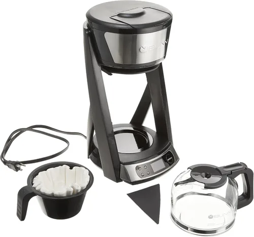 Vista 5 de BUNN HB Heat N Brew Cafetera programable de 10 tazas, acero inoxidable, 46500.0003