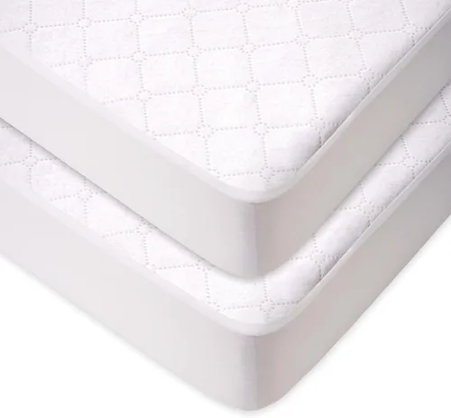 Vista 11 de American Baby Company Protector de colchón impermeable para cuna pequeña de Blanco - 1 paquete