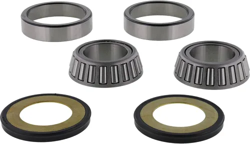 Vista 2 de All Balls Kit de sellos de cojinetes de vástago de dirección 22-1003 compatible con/repuesto para Suzuki DL1000 V-Strom 2002-2016, DL650 ABS
