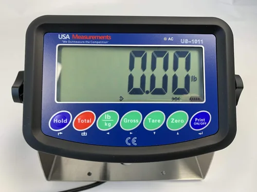 Vista 6 de 1,000 lb Digital Floor 24" x 24" Báscula de banco Plataforma electrónica Envío 1,102.3 lbs