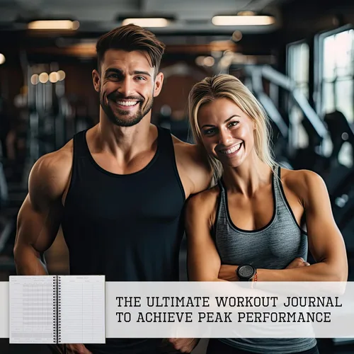 Vista 6 de El Diario de Fitness Definitivo para Rastrear y Cumplir Tus Metas de Gimnasio - Planificador Detallado de Entrenamientos y Libro de Registro Para