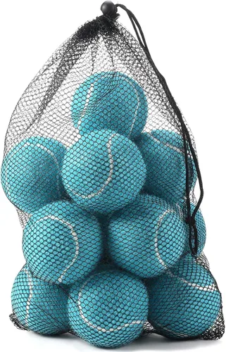 Vista 17 de INSUM Bulk Tennis Balls, Extra Duty Practice Balls with Mesh Bag