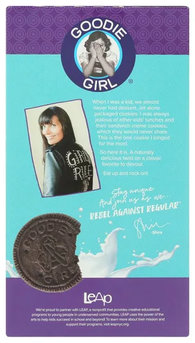 Vista 4 de Goodie Girl Galleta de 6 piezas, crema de chocolate, 10.6 onzas