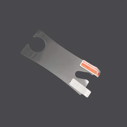 Vista 6 de 5 unids protector de la película transparente de la cubierta del protector de la pantalla LCD+paño limpio para Gameboy Micro GBM 1 (transparente)