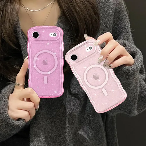 Vista 342 de Pepmune Funda magnética para iPhone 17 Pro Max, color rosa