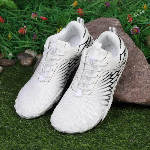 Vista 2 de Calzado de senderismo descalzo, zapatos profesionales descalzos para mujeres y hombres, zapatos de senderismo atléticos, zapatos de agua