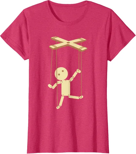 Vista 11 de Puppeteering - Camiseta de marionetas Ventrílocuo de tiriteros, Negro, S