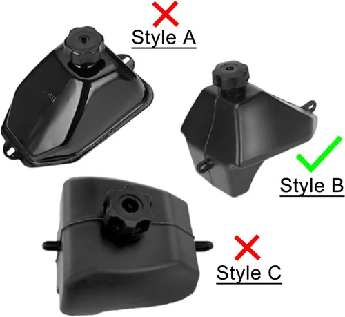 Vista 4 de FLYPIG Tapa del tanque de combustible de gas para 50cc 70cc 125cc ATV Quad 4 Wheeler Buyang Coolsport Sunl Kazuma Roketa ATV 3050A 3050AX 3050C