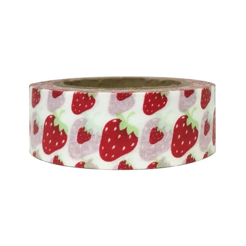 Vista 57 de Wrapables Cinta adhesiva Washi de patrones coloridos, bocetos de corazón
