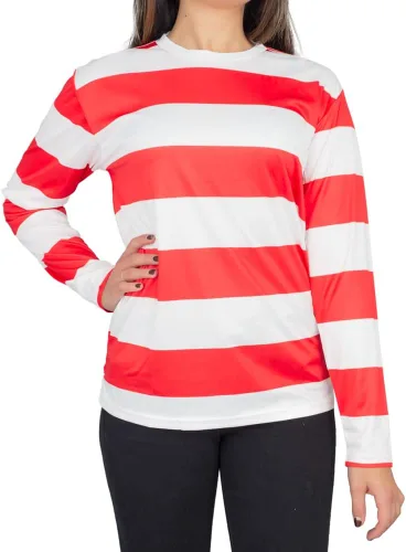 Vista 7 de Dónde está Waldo Deluxe Adult Costume Set