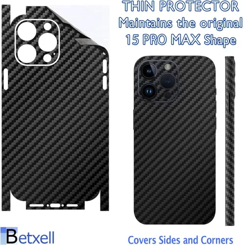 Vista 2 de 15 PRO MAX Skin Wrap 3M Película protectora para lados y espalda (fibra de carbono)