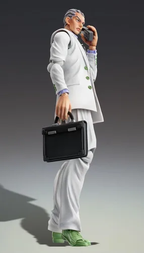 Vista 4 de La extraña aventura de Medicos JoJo: Parte 4 - El diamante es irrompible: Estatua de acción estatua de Yoshikage Kira Super Action