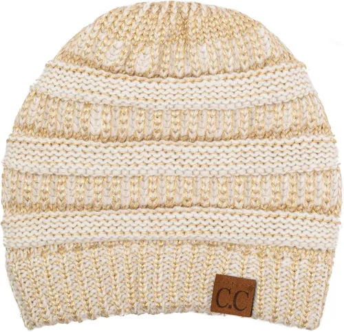 Vista 160 de C.C Trendy Warm Chunky Soft Stretch Cable Knit Beanie
