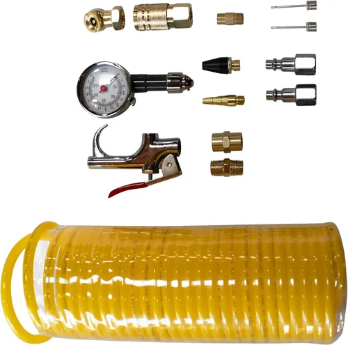 Vista 4 de California Air Tools 376 Kit de accesorios para herramientas neumáticas, 14 piezas