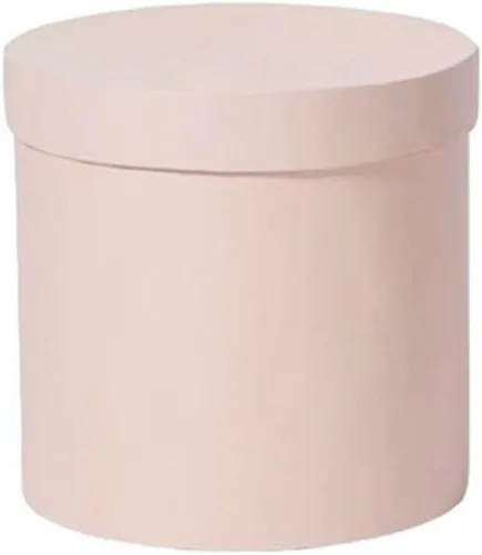 Vista 9 de Caja de flores de rosa de caramelo redondo portátil Caja de cartón de flores de almacenamiento de cubo de abrazo pequeño Caja de cartón de flores