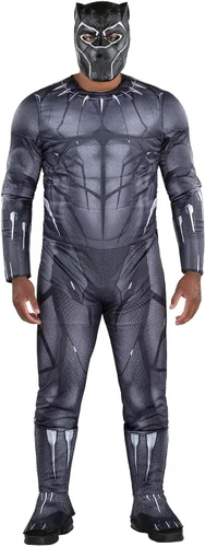 Vista 2 de Disfraz adulto de Pantera Negra MARVEL