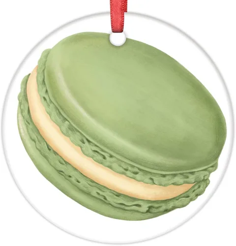 Vista 11 de Decoraciones navideñas de pan de masa madre para árbol, divertidos adornos de comida 2022, recuerdo conmemorativo colgante de vacaciones, regalos