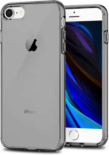 Vista 38 de TENOC Funda para iPhone 6 y iPhone 6s, Funda negra con amortiguador protector antihuellas mate para 4.7 pulgadas