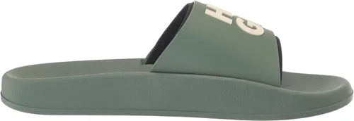 Vista 6 de Sandalia Nil Stacked Logo Slide para hombre