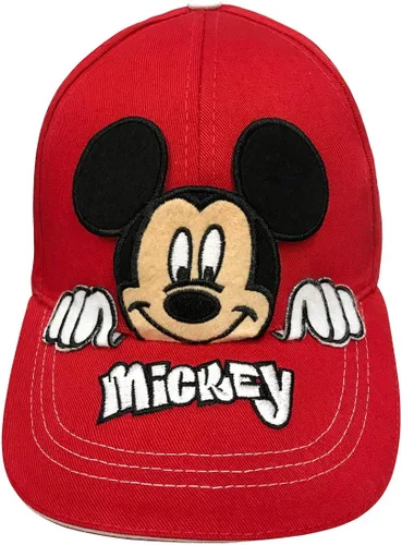 Vista 3 de Disney Mickey Mouse Peak-A-Boo Baseball Cap Age 4-7 -100 Cotton