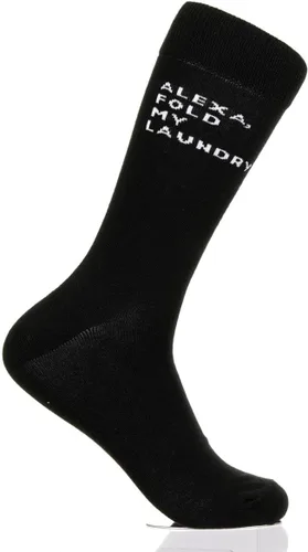 Vista 6 de Calcetines de vestir divertidos de algodón de colores y elegantes, unisex, con patrón familiar