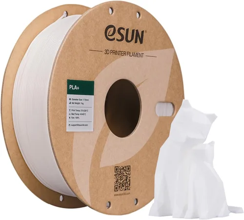 Vista 51 de eSUN Filamento PLA Mate 1.75mm, Filamento PLA Mate para Impresora 3D, Carrete de 1KG, Filamento de Impresión 3D para Impresoras 3D, Carrete