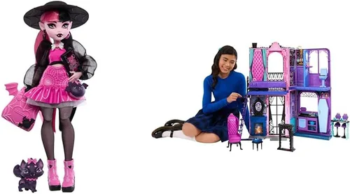 Vista 15 de Muñeca Monster High, Abbey Bominable Yeti de moda con mamífero mamut mascota y accesorios temáticos