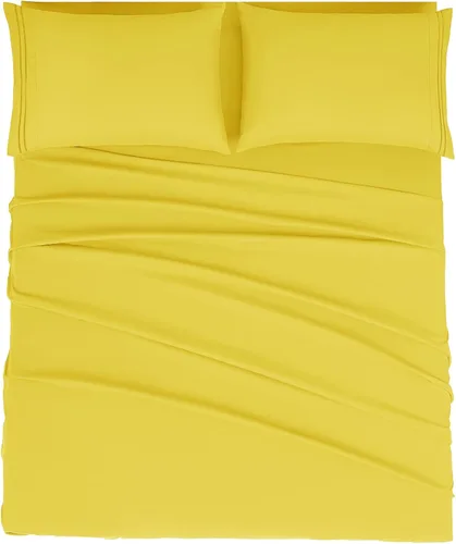 Vista 20 de Mejoroom Juego de sábanas tamaño individual – Sábanas individuales de Hotel Collection – Sábanas y fundas de almohada con sábana bajera de bolsillo