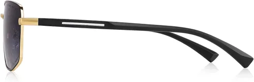 Vista 3 de OLIEYE - Gafas de sol clásicas para hombre con diseño de rectángulo polarizado para hombre