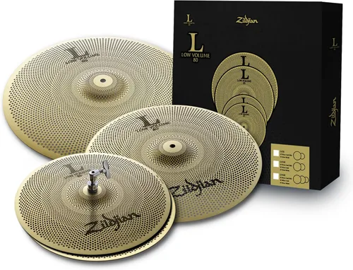 Vista 6 de Zildjian Paquete variado de platillo, juego de 13 pulgadas, 14 pulgadas, 18 pulgadas (LV348)