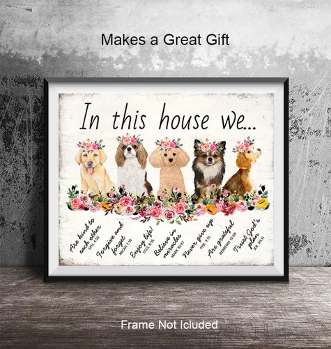 Vista 4 de Decoración de pared para la familia cristiana, versículos inspiradores de la Biblia, decoración espiritual de las Escrituras, regalo piadoso