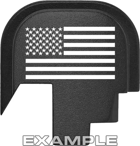 Vista 7 de NDZ Performance Funda para deslizamiento y placa trasera para Smith & Wesson Shield, Shield Plus, Shield M2.0 9mm/.40 – CNC de aluminio, grabado