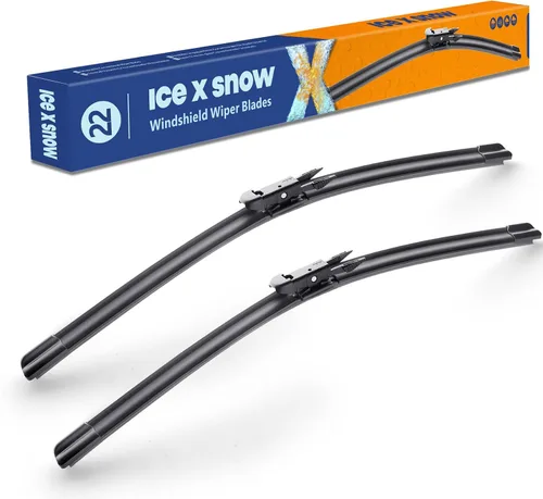 Vista 83 de Escobillas limpiaparabrisas repelentes al agua de 13"+13" de repuesto para JEEP Wrangler TJ 2006 2005 2004 2003 2002 2001 2000 1999 1998 1997