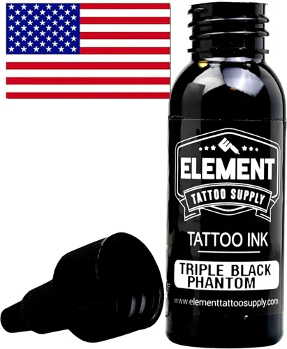 Vista 17 de Fuente del tatuaje del elemento tinta blanca del tatuaje de 4 onzas para el Blanco