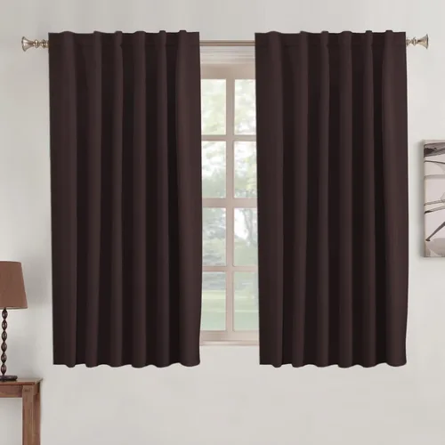 Vista 23 de Turquoize Cortinas Opacas con Aislamiento Térmico Paneles de Tratamiento de Ventanas con Bolsillo para Barra Paneles de Ventana para Ventanas