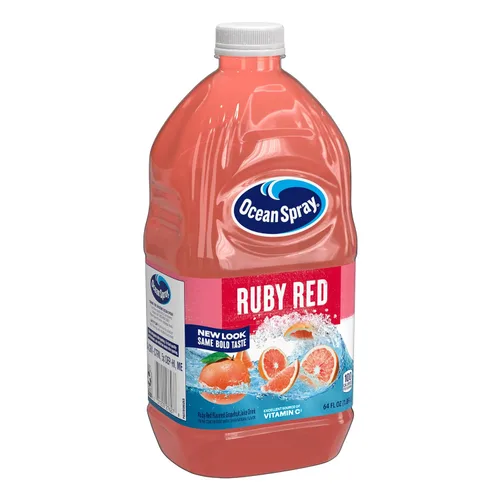 Vista 3 de Ocean Spray® Bebida de jugo de toronja roja rubí, botella de 64 onzas líquidas