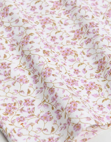 Vista 6 de moimoln 6M-8Y Pijama floral para bebé y niña pequeña, suave, modal, algodón, transpirable, ajustado, manga larga, conjunto de ropa de dormir