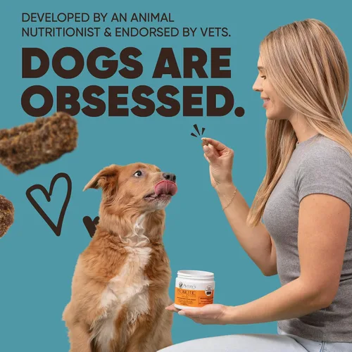 Vista 2 de Avery's Holistic Paws Palitos dentales probióticos para mascotas, golosinas suaves y saludables para perros, masticables sin ocultar, cuidado